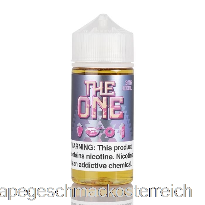 Erdbeere – Das Eine E-Liquid – Bart-Vape – 100 Ml, 3 Mg Vape-Geschmack